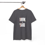 Drum and Bass T-Shirt - Funny Drummer Graphic Tee Rum & Ass Money Music Shirt