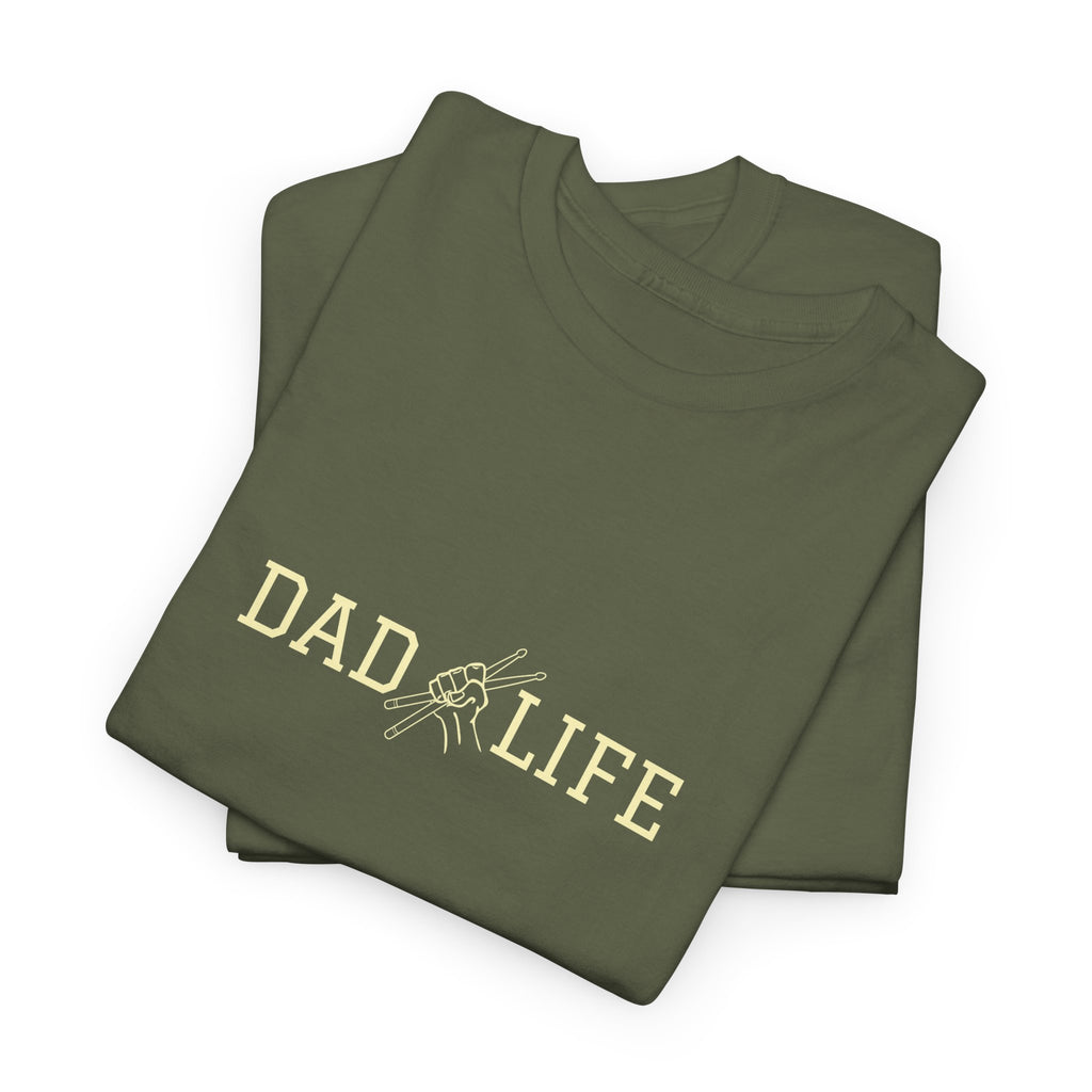 Dad Life Drummer T-Shirt – Drumming Dad Shirt