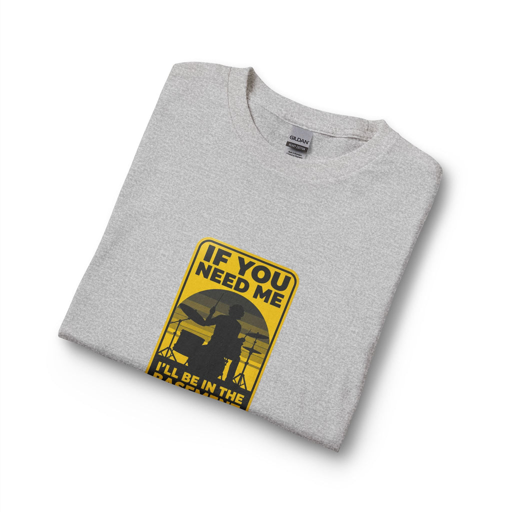 I'll Be In The Basement Drummer Long Sleeve Shirt - Drum Player Long Sleeve Tee, Drumming Gift
