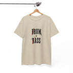 Drum and Bass T-Shirt - Funny Drummer Graphic Tee Rum & Ass Money Music Shirt