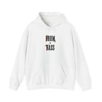 Drum and Bass Hoodie - Funny Drummer Sweatshirt Rum & Ass Money Music Pullover