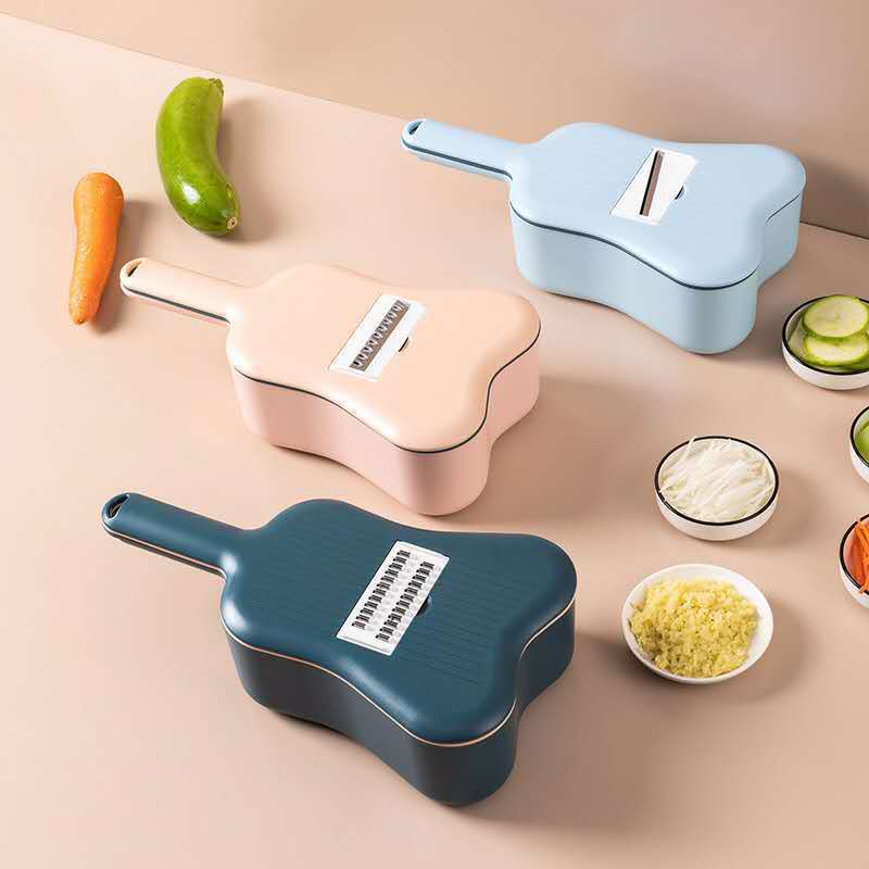 Ukulele Shaped Mandoline – Multi-Function Vegetable Cutter & Grater