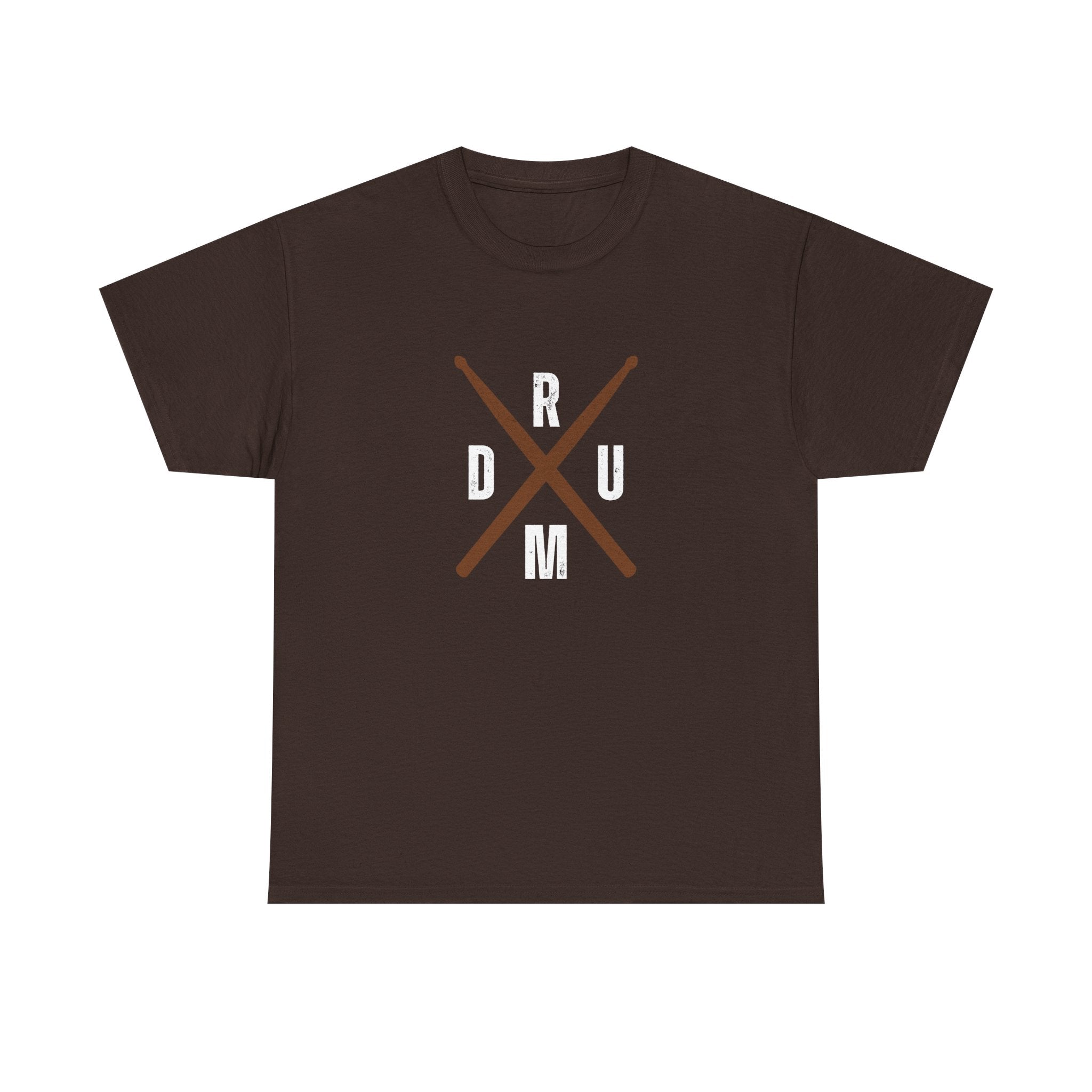 Drumsticks Crossed T-Shirt - Drummer Graphic Tee Drum Musician Shirt