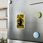 I'll Be In The Basement Drummer Sticker – Drum Player Sticker, Drumming Humor Sticker