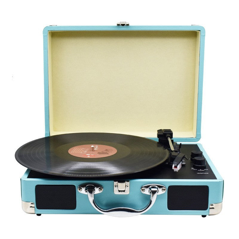 Portable Bluetooth Jukebox – Play Vinyl & Stream Music