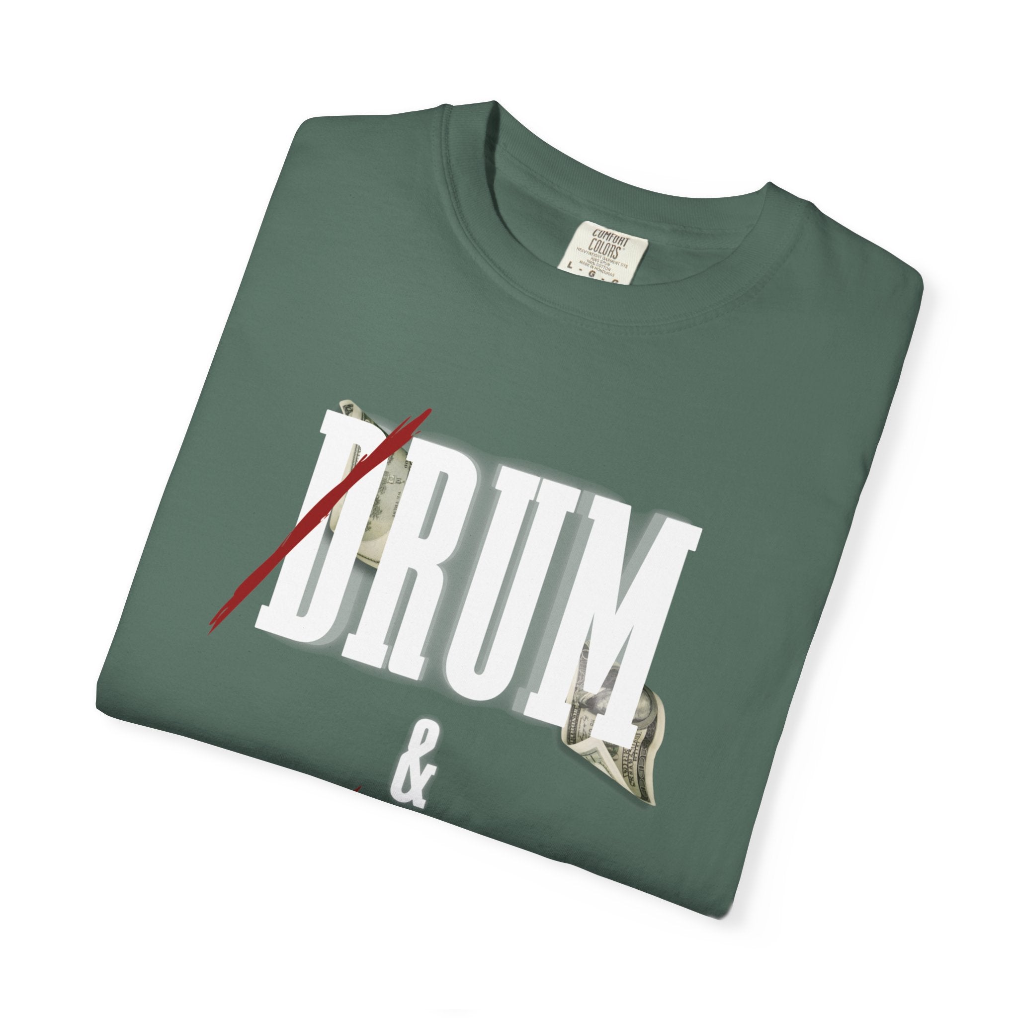 Drum & Bass T-Shirt - Graphic Drummer Tee