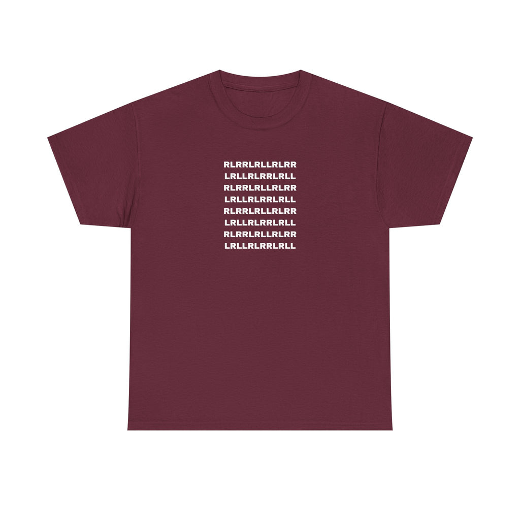 Paradiddle Rudiment T-Shirt - Minimal Drummer Graphic Tee Drum Pattern Shirt