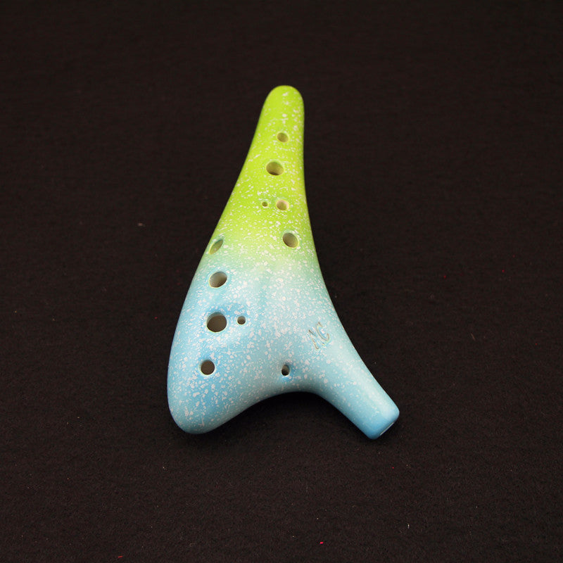 Ceramic Ocarina - 12 Holes Smooth Ethereal Melodies