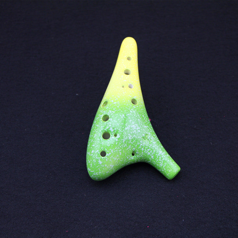 Ceramic Ocarina - 12 Holes Smooth Ethereal Melodies