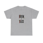 Drum and Bass T-Shirt - Funny Drummer Graphic Tee Rum & Ass Money Music Shirt