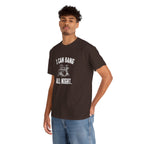 I Can Bang All Night T-Shirt - Vintage Drum Set Graphic Tee for Drummers