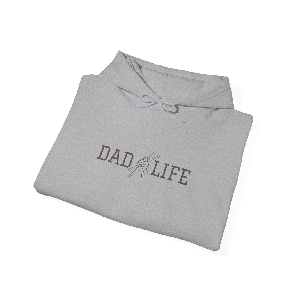 Dad Life Drummer Hoodie – Drumming Dad Sweatshirt
