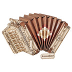 3D Musical Instrument Puzzle – Creative Wooden Model Kit