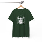 Drummer Vitruvian T-shirt - Drum Kit Graphic Tee Musician Shirt