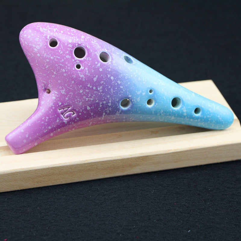 Ceramic Ocarina - 12 Holes Smooth Ethereal Melodies