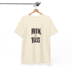 Drum and Bass T-Shirt - Funny Drummer Graphic Tee Rum & Ass Money Music Shirt
