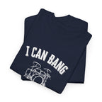I Can Bang All Night T-Shirt - Vintage Drum Set Graphic Tee for Drummers