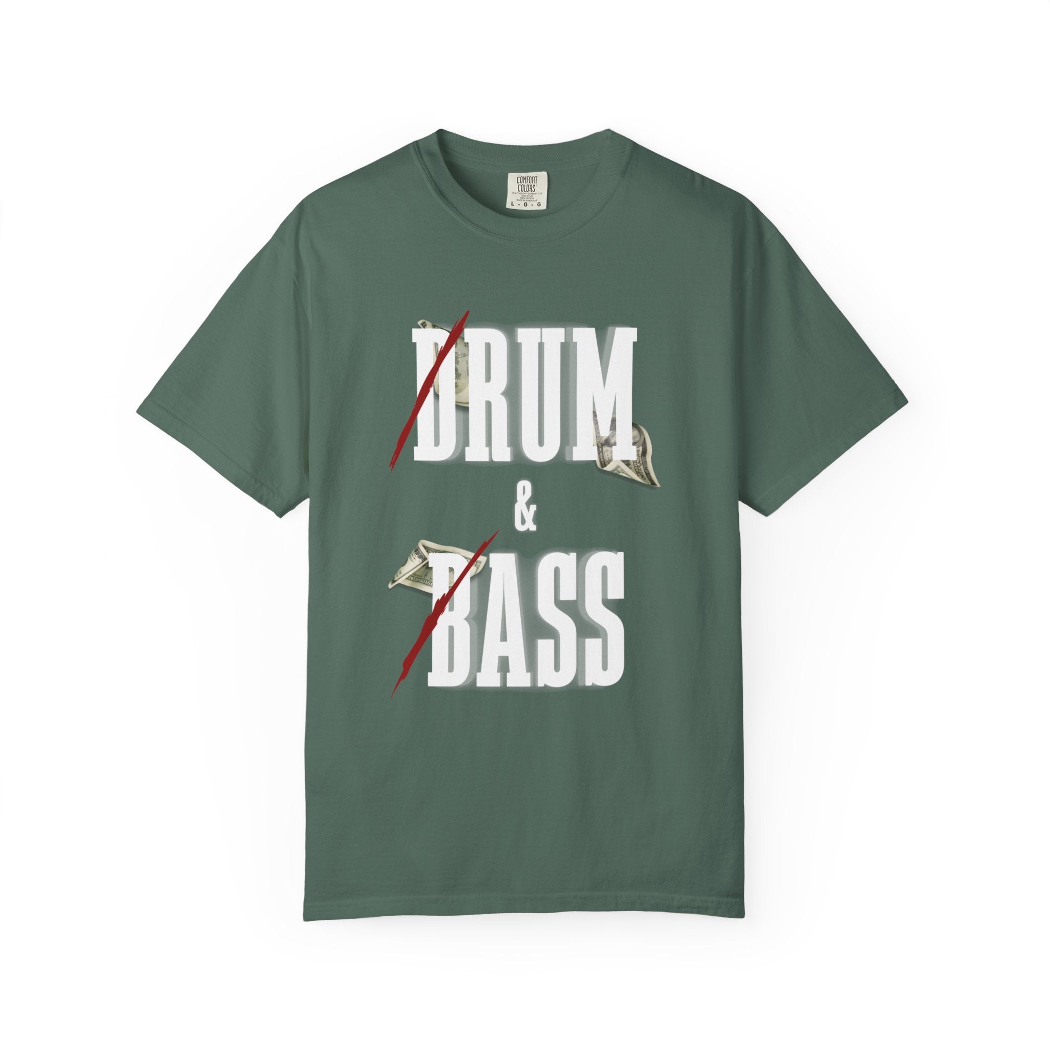 Drum & Bass T-Shirt - Graphic Drummer Tee