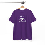 More Cowbell T-Shirt - Funny Drummer Graphic Tee Music Shirt