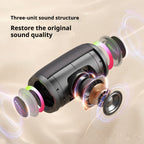 Portable Bluetooth Karaoke Speaker – Dual Microphone, LED Lights