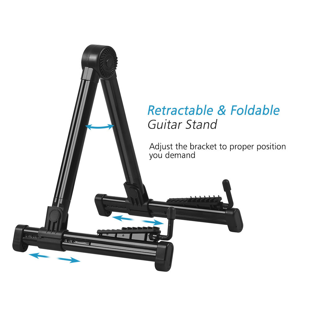 Adjustable Guitar Stand – Lightweight, Compact, and Foldable