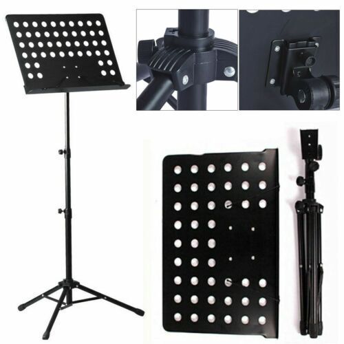 Heavy Duty Music Stand – Folding Adjustable Sheet Holder