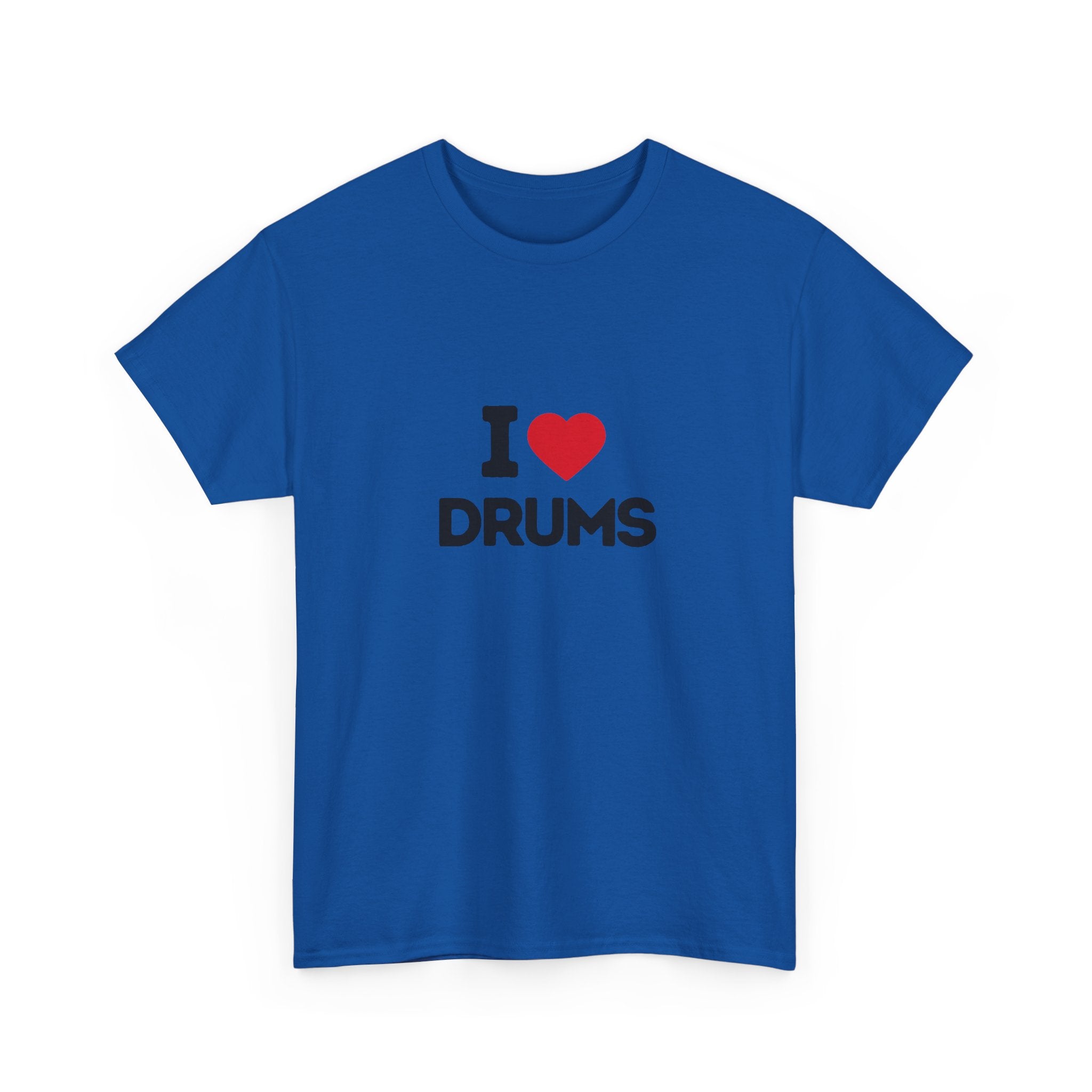 I Heart Drums T-Shirt, Funny Drummer Gift Shirt, Drumming Lover Tee, Gift for Drummer, Percussion Music Shirt, Drum Player Gift Idea