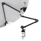 Microphone Arm Stand – Desk Mounted Mic Stand with 360° Rotation for Recording and Streaming
