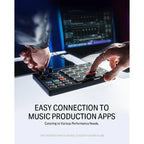 Donner Drum Pad Controller – Professional Drum Machine with Faders & Knobs for Music Production