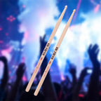 Vic Firth Wooden Drumsticks – Classic Hickory Sticks with Wood Tip