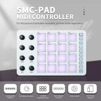 Drum Pad Controller – Professional Drum Machine with Faders & Knobs for Music Production