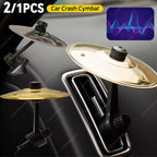 Mini Car Drum Cymbal – Musical Dashboard Accessory