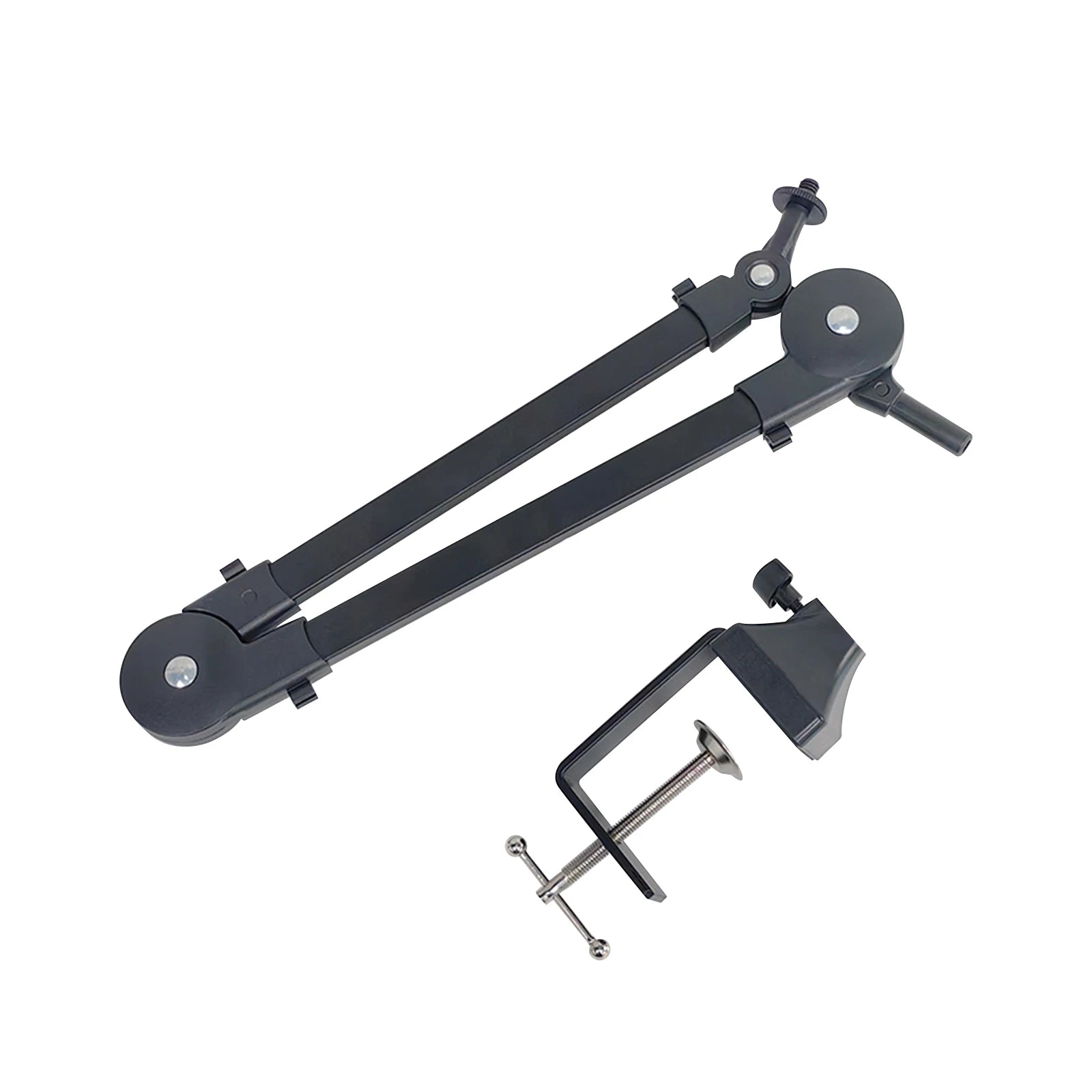 Microphone Arm Stand – Desk Mounted Mic Stand with 360° Rotation for Recording and Streaming