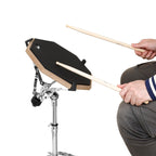 Silent Drum Practice Pad – Rubber Drum for Rudiment Practice and Technique Training