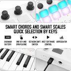 MIDI Pad Controller Keyboard – Portable 25-Key Production Controller
