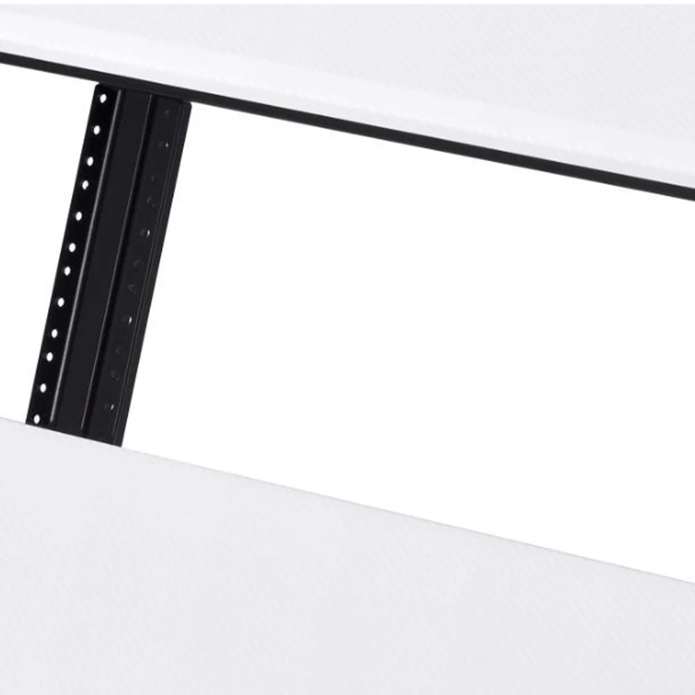 Home Studio Recording Desk – 47" Music Production Computer Desk with Keyboard Tray & Storage Shelves