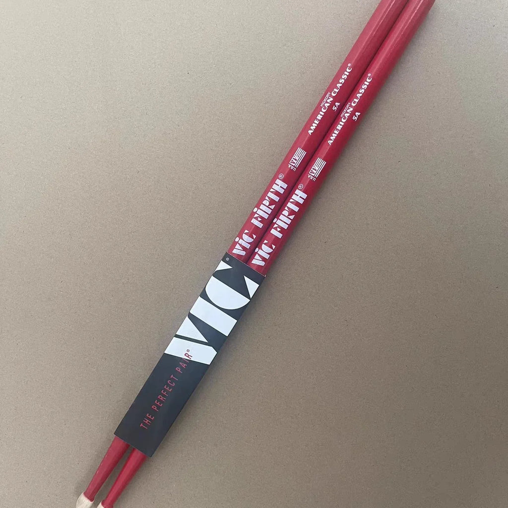 Vic Firth Hickory Drumsticks – Professional Durable Wooden Drum Sticks