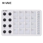 Drum Pad Controller – Professional Drum Machine with Faders & Knobs for Music Production