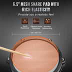 Electronic Drum Set – 15 Drum Kits & 150+ Sounds for Beginners and Home Practice