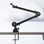 Microphone Arm Stand – Desk Mounted Mic Stand with 360° Rotation for Recording and Streaming