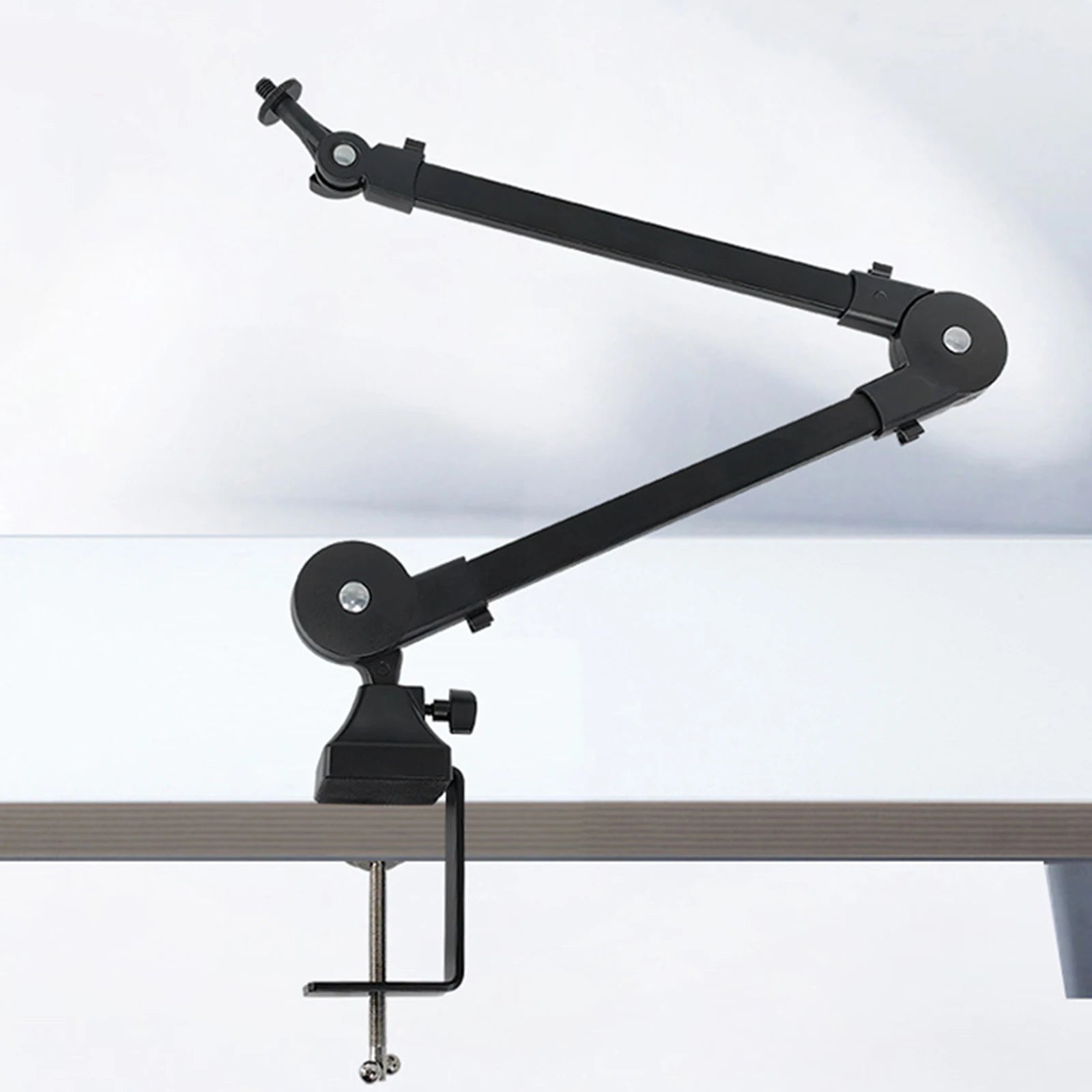 Microphone Arm Stand – Desk Mounted Mic Stand with 360° Rotation for Recording and Streaming