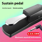 Electronic Keyboard Sustain Pedal – Universal Single Leg Pedal