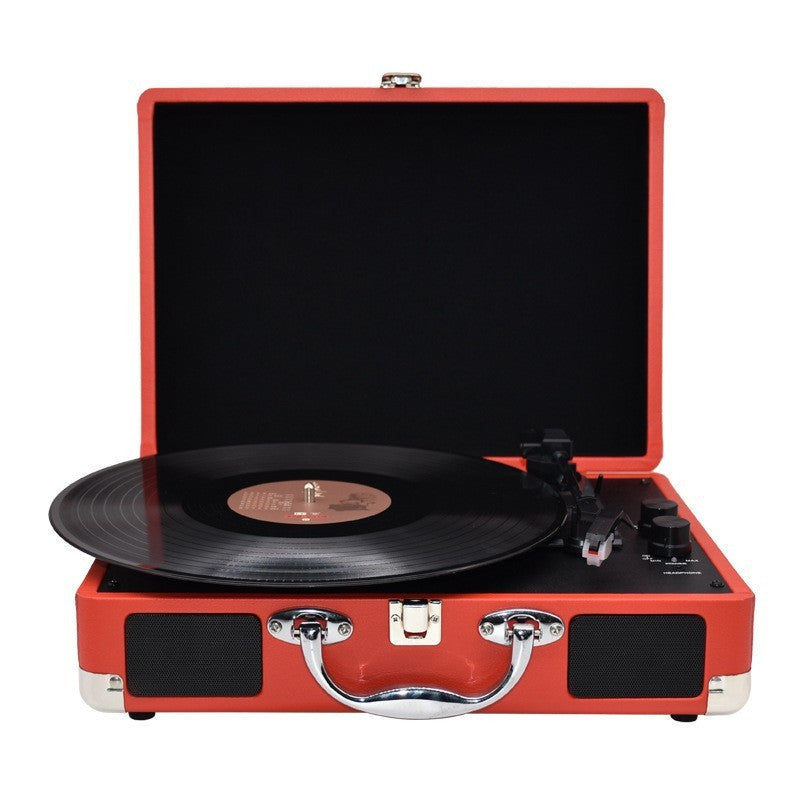 Portable Bluetooth Jukebox – Play Vinyl & Stream Music