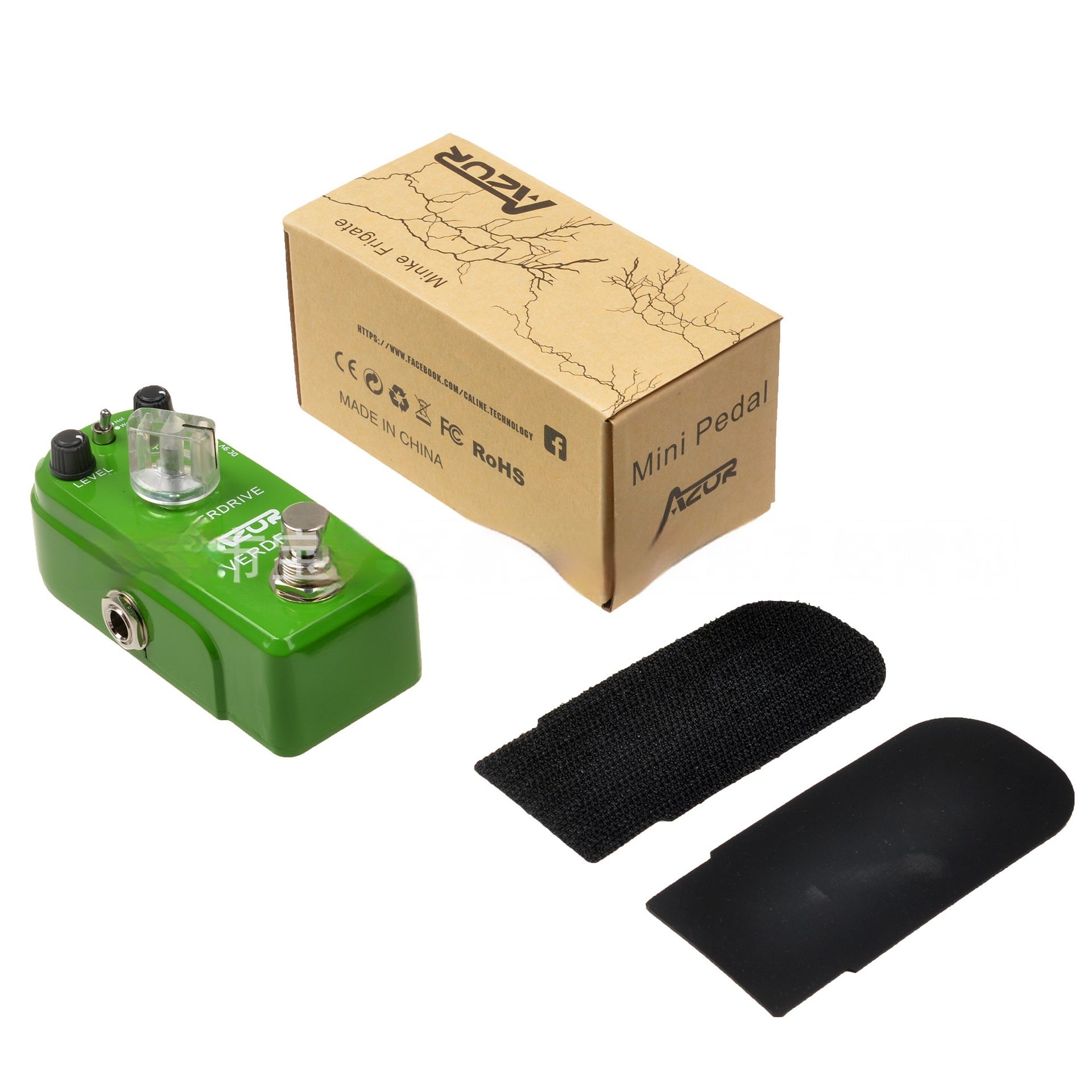 Electric Guitar Overload Pedal – Rich Distortion & Adjustable