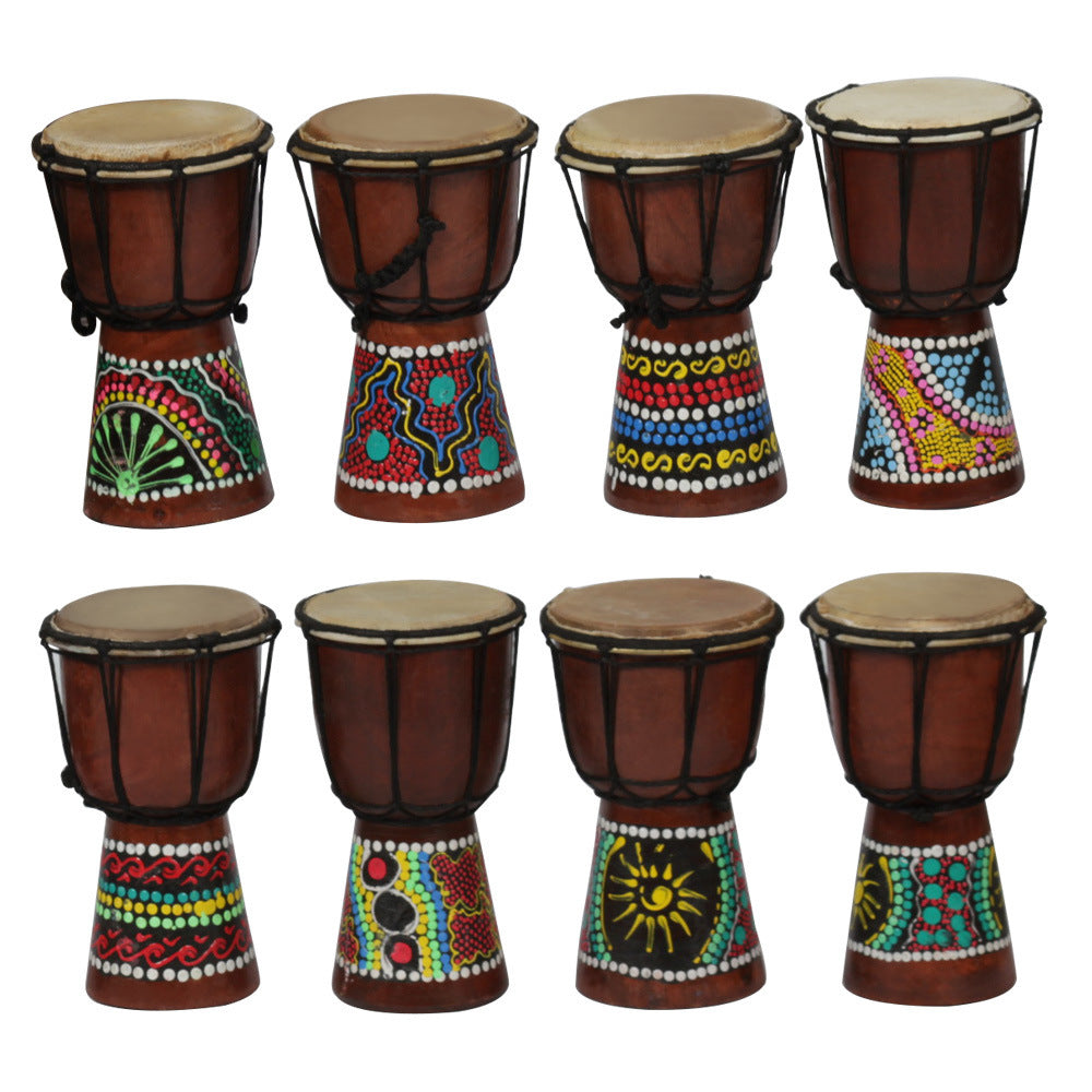 Walnut Hand Drum 4" – Portable & Easy to Play